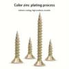 340pcs M4 Flat Head Wood Screw Set