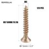 180pcs SUNXULIMI Self-Tapping Screw Set