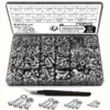 710pcs Stainless Steel Nuts