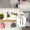 Sleek Metal Screw Hooks